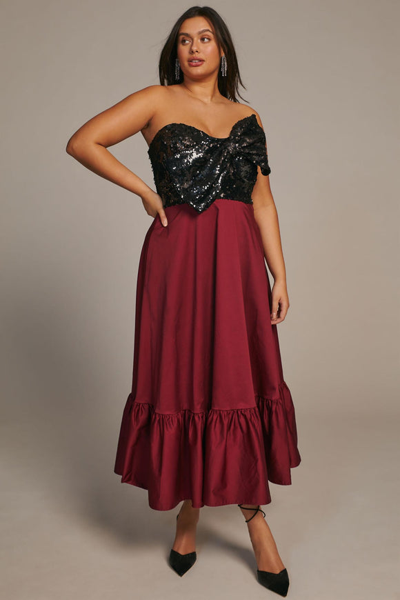 Hutch Sequin Bow Dress Size 22W
